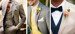 Trajes de novio estampados