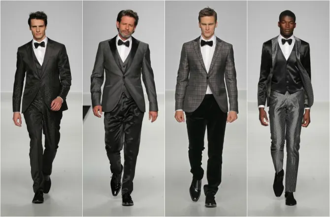 Trajes de novio estampados