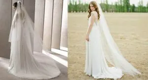 Qué tan larga debe ser la cola del vestido de novia